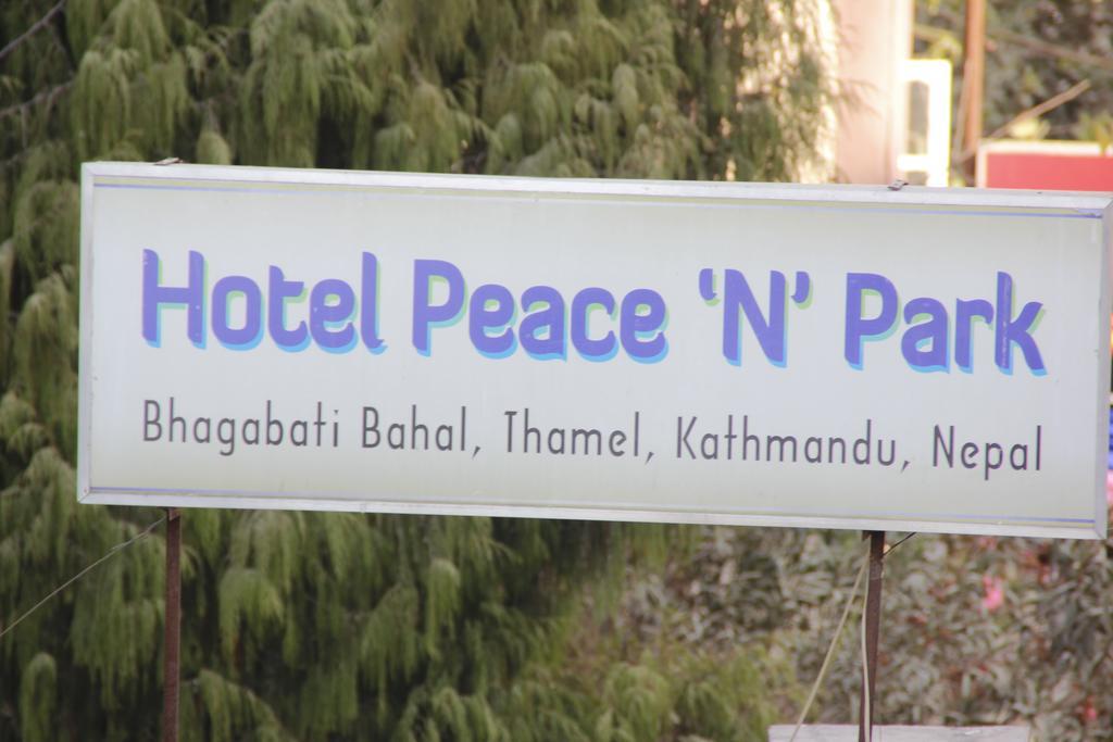 Hotel Peace N Park Katmandu Kültér fotó